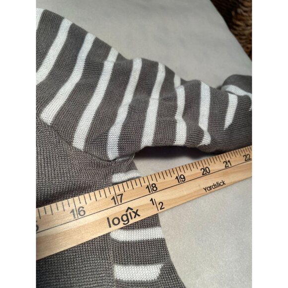 Anthropologie Staring at the Stars Striped Open Front Cardigan Sweater XS Aztex - Picture 2 of 8